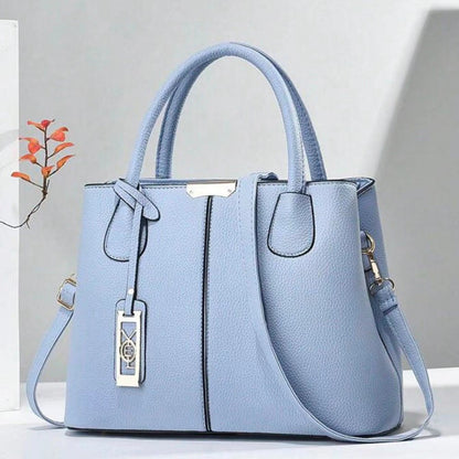 one shoulder crossbody iron pendant decorative large capacity handbag