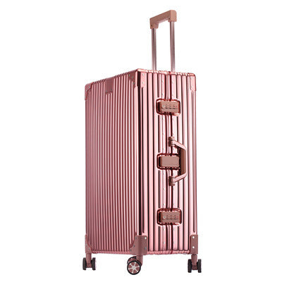 aluminum magnesium alloy luggage large capacity trolley case