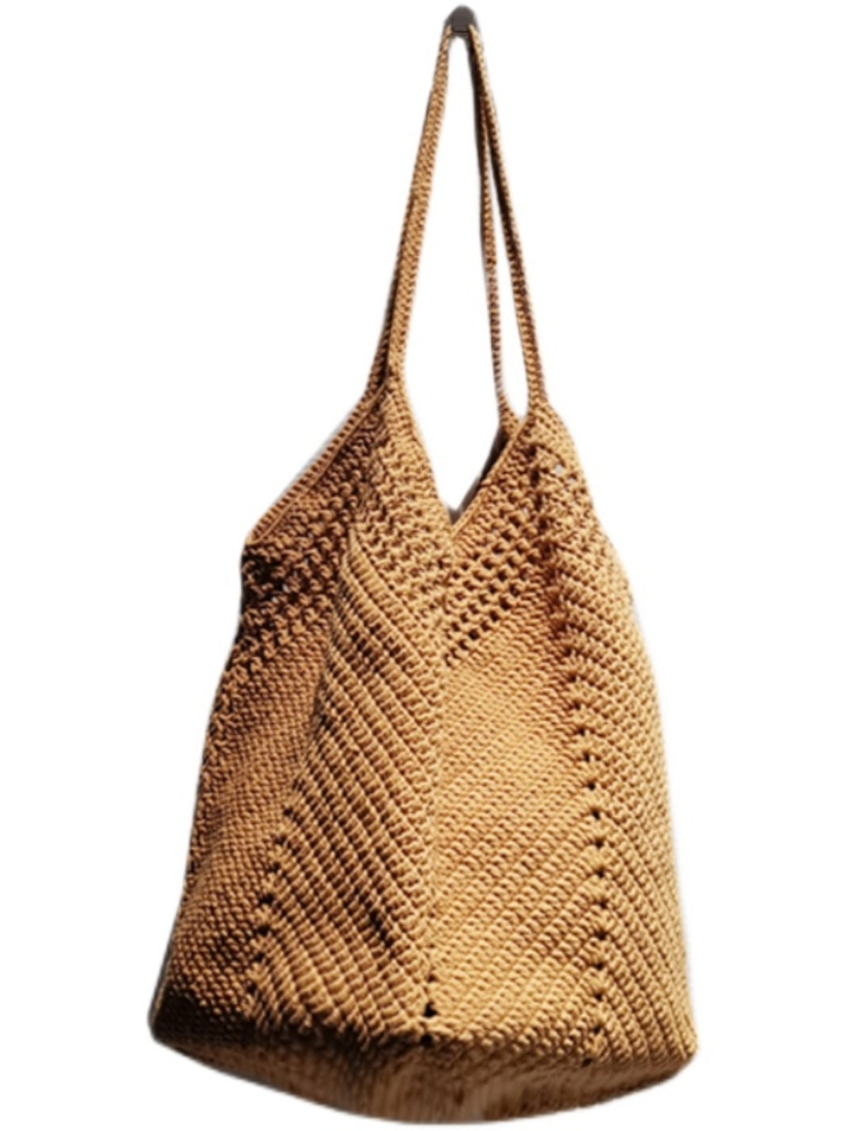 one shoulder crafts diy material woven bag