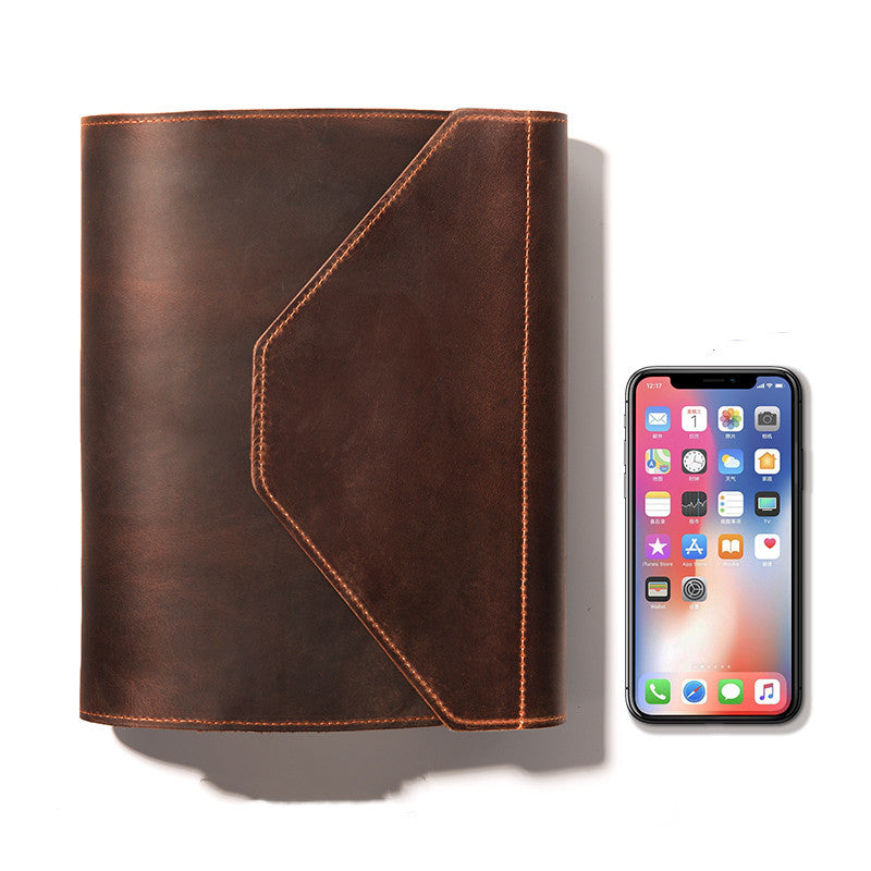 new functional retro cowhide book