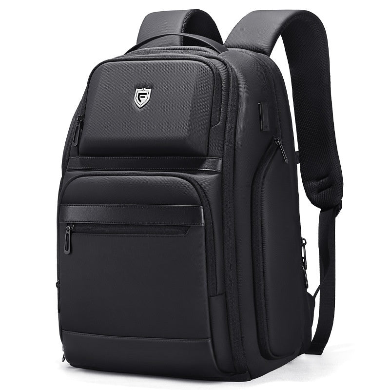 business casual large capacity scalable business trip travel laptop bag backpack men