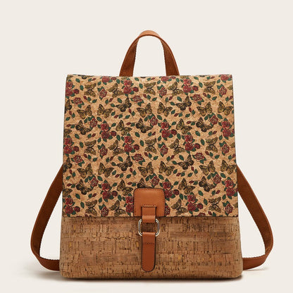 affordable luxury fashion high grade fashion retro printed backpack