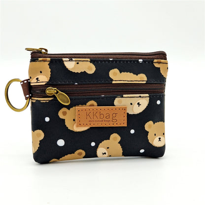 printed film cartoon change purse