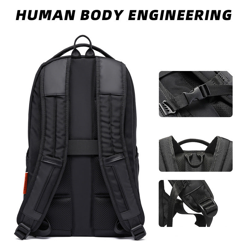 stylish and versatile computer bag student schoolbag daily commuter backpack male