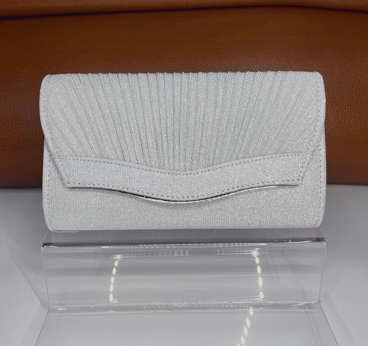 dinner clutch flip solid color