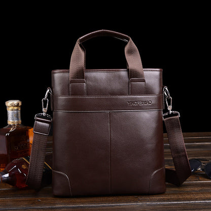 mens portable crossbody shoulder briefcase