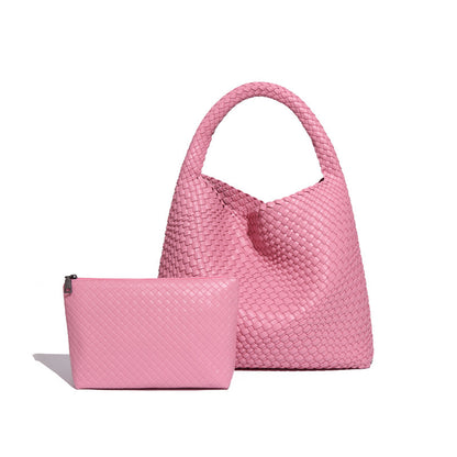 large capacity combination bags trend underarm shoulder handmade soft texture