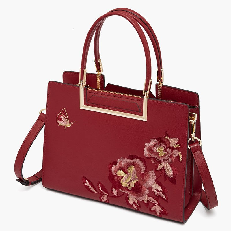 fashion embroidered crossbody bag women