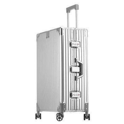 aluminum magnesium alloy luggage large capacity trolley case