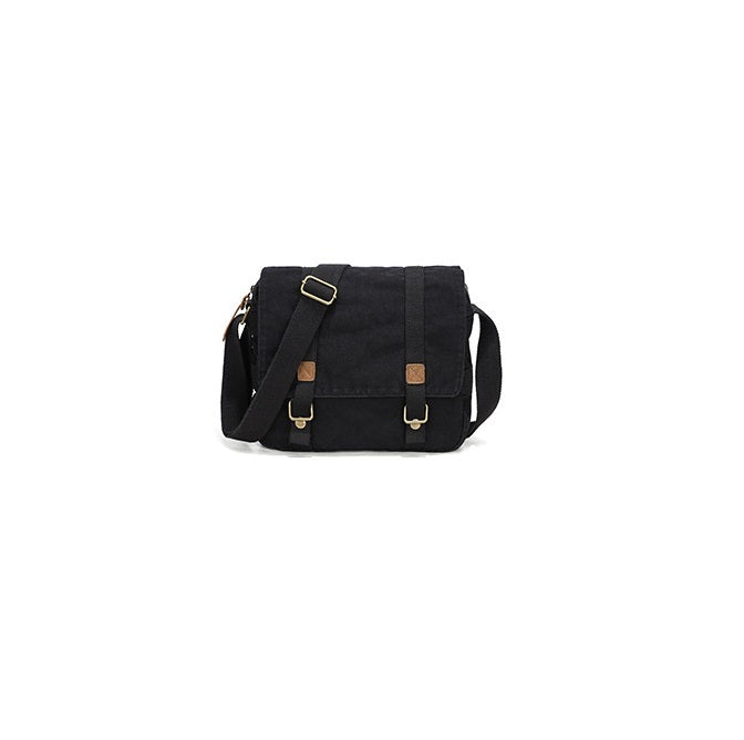 fashion mens portable retro canvas shoulder bag