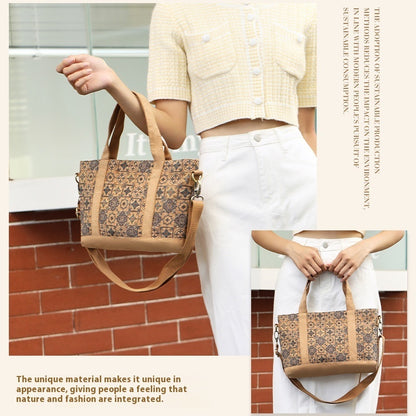 eco friendly cork crossbody bag portable tote