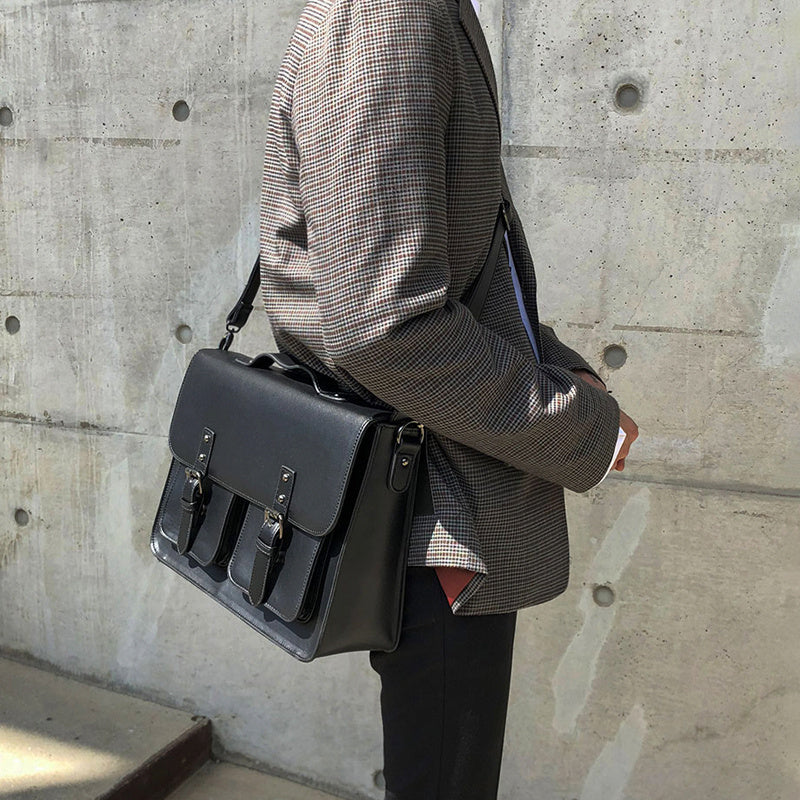 korean version of business leisure mens bag