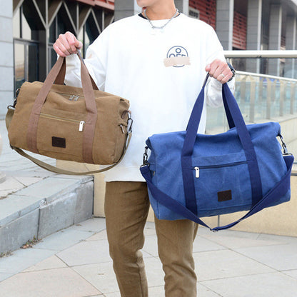 mens travel canvas bag going out duffel for men