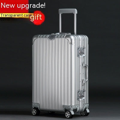 aluminum magnesium alloy luggage large capacity trolley case