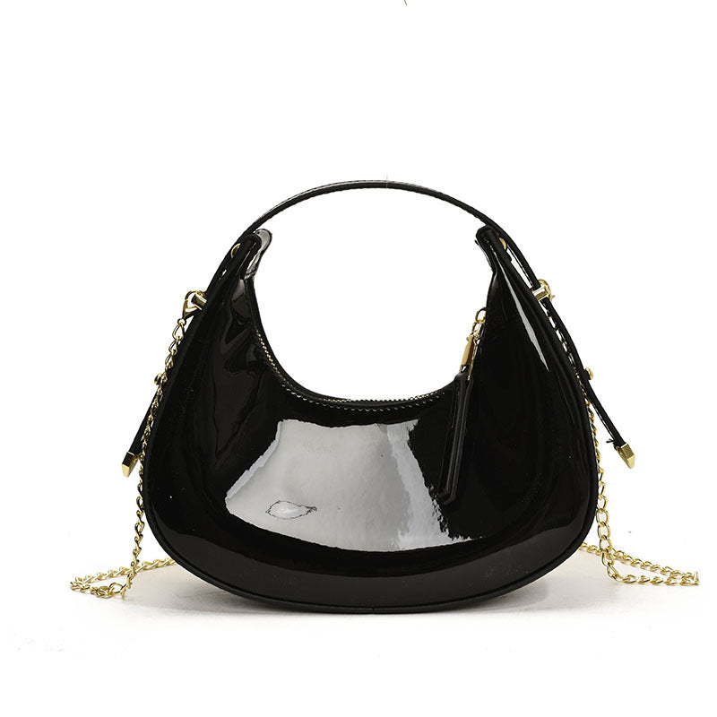 womens fashionable candy colored shoulder bag
