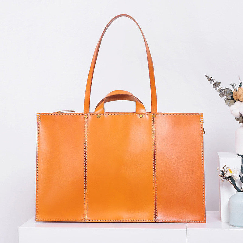 european-and-american-retro-handbags-vegetable-tanned-leather-large-capacity