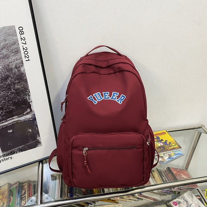 men and women fashion casual large capacity school bags