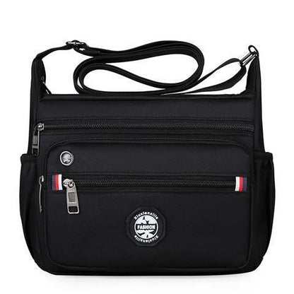 large capacity mens shoulder multi pocket messenger bag