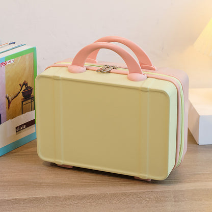 mini suitcase small 14 inch cosmetic bag personality fashion