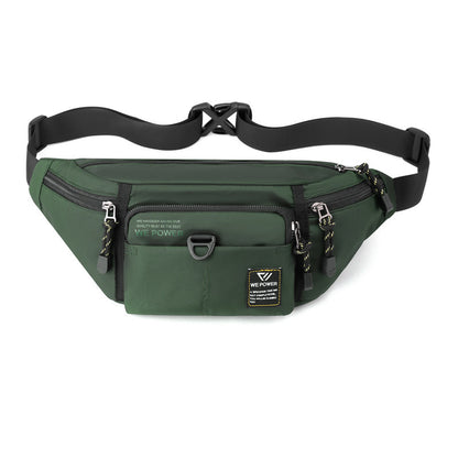 chest bag mens multi functional large capacity sports and leisure