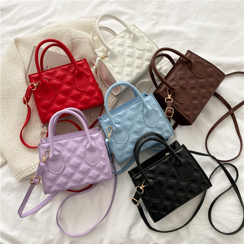 small square bag simple personality portable messenger bag