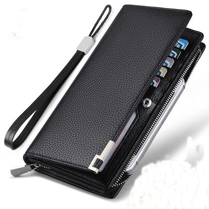 mens fashionable simple multi card capacity wallet