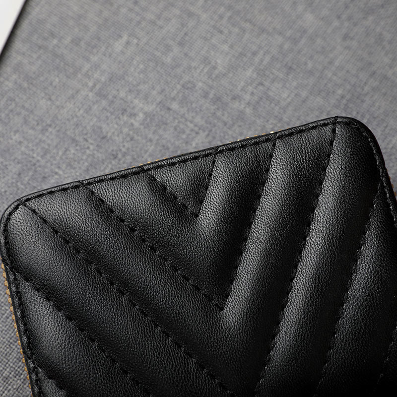 multiple card slots wallet niche card holder female