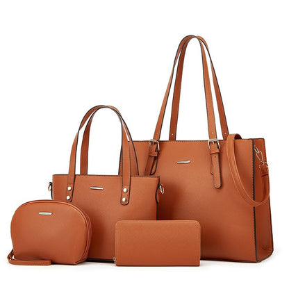 one shoulder combination package set 4 piece set