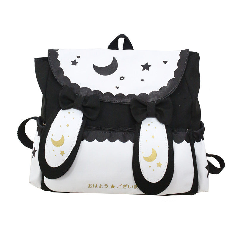 summer female nylon shoulder bag sweet rabbit crossbody bags