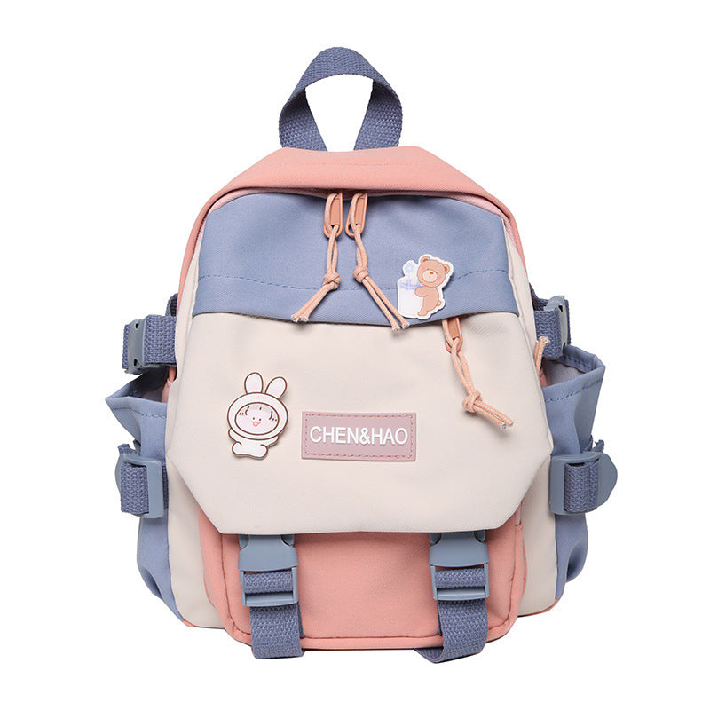 backpack korean style student multi pocket fashion backpack junior high school student college schoolbag