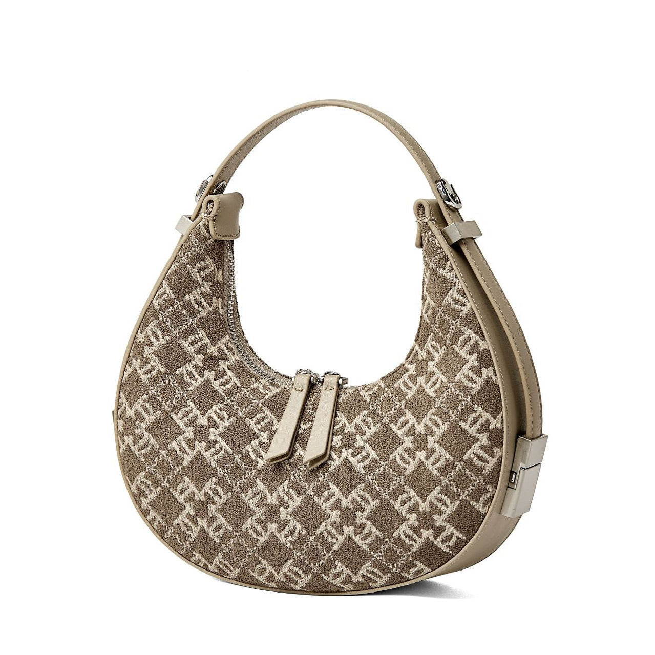 woolen crescent canvas niche womens bag