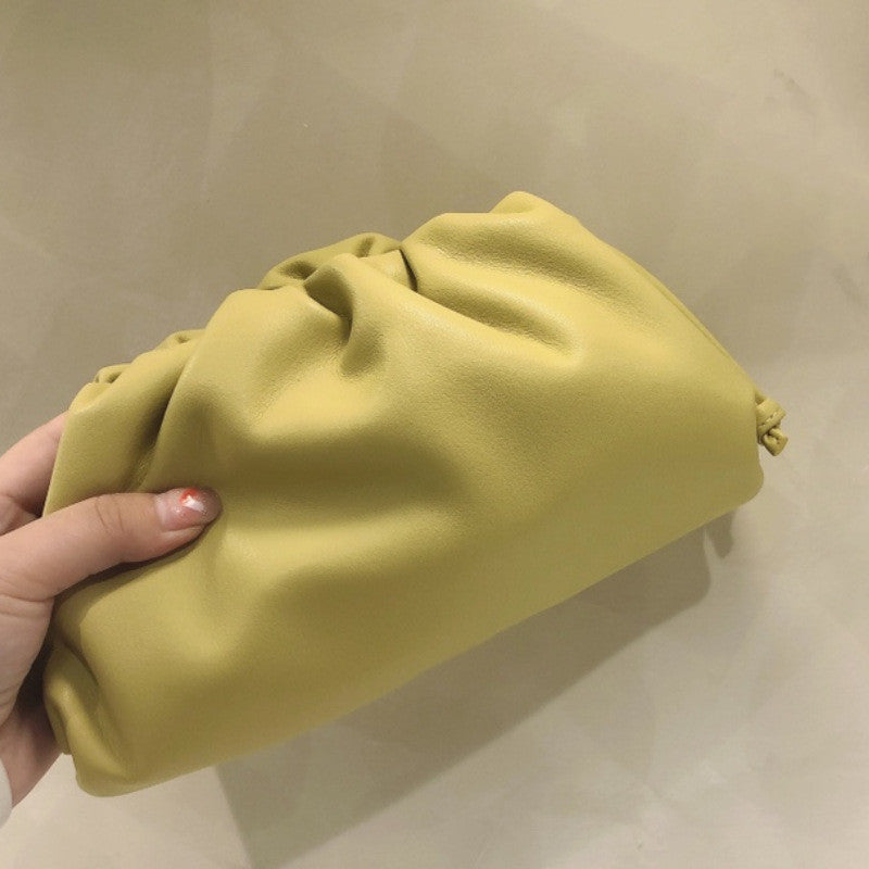 fashion one shoulder messenger hand made dumpling bag female