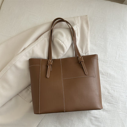 simple commute large capacity womens hand carrying underarm bag