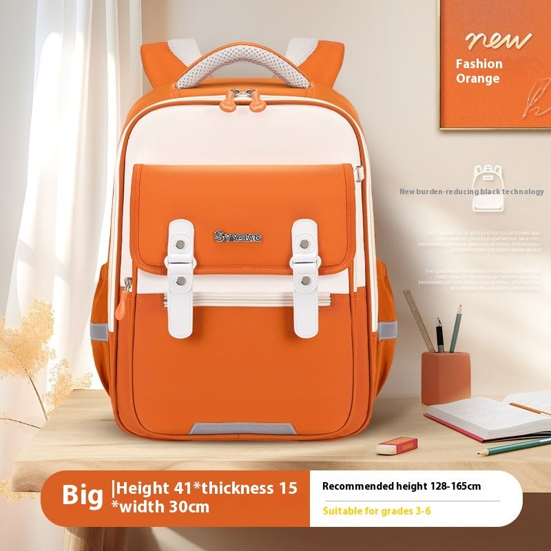 Lightweight And Large Capacity Boys Girls Children School Bag