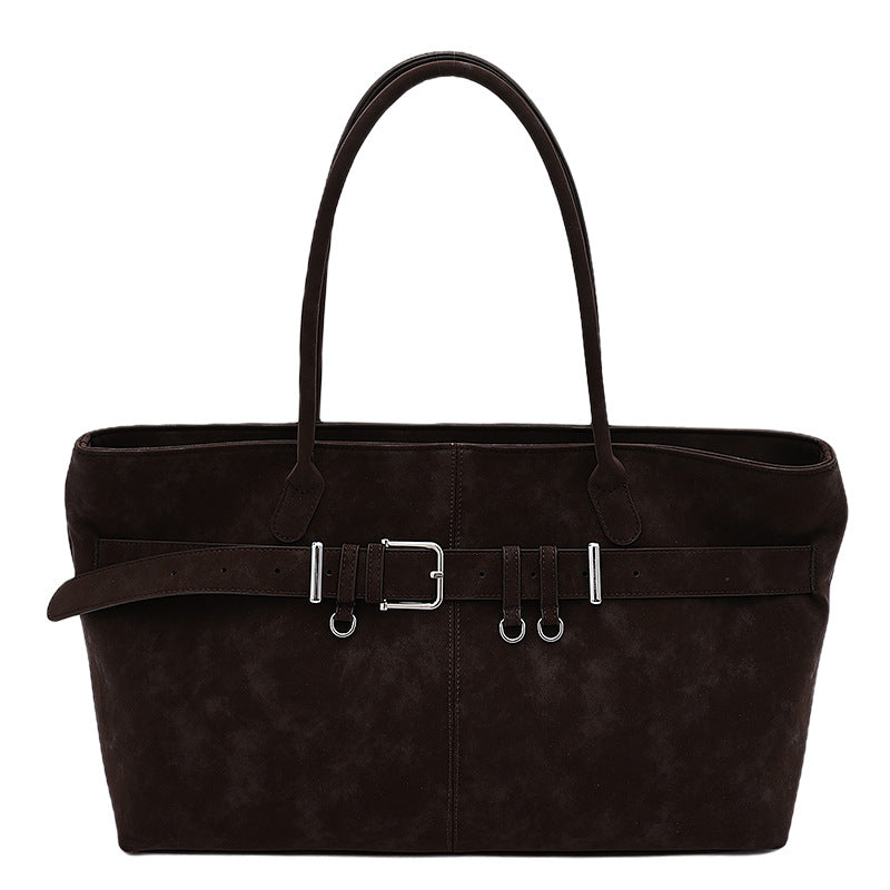 Retro Shoulder Bag Simple And Versatile Fashion Handbag