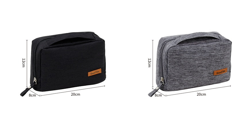 womens portable waterproof makeup and skincare storage bag