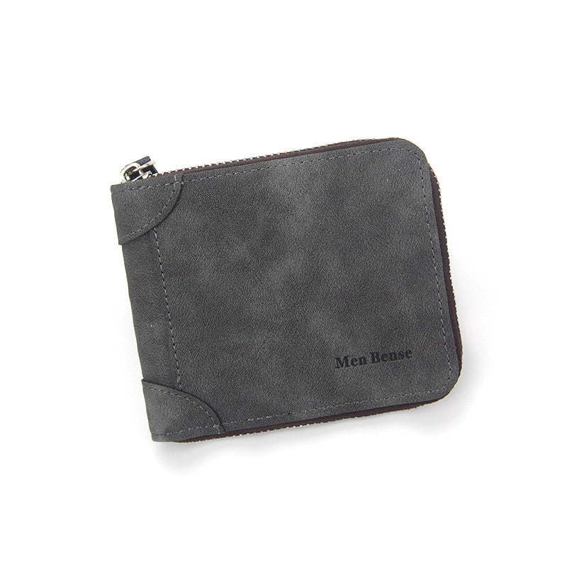 mens simplicity wallet fashion frosted