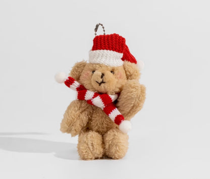 Simple All-match Bear Knitted Handbag