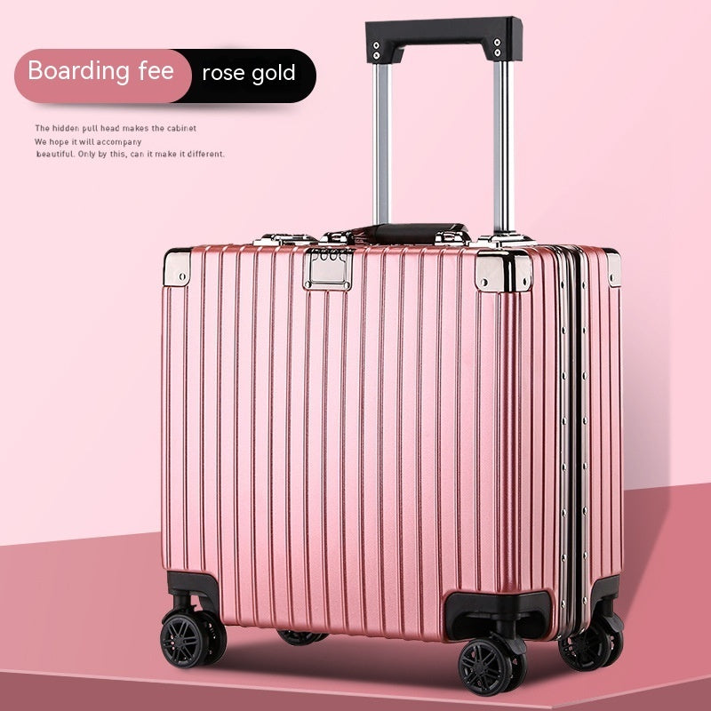 horizontal square aluminum frame draw bar luggage boarding machine