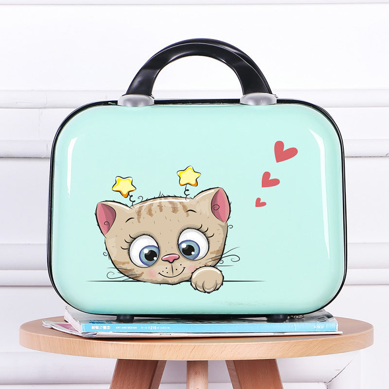 cartoon pattern portable storage cosmetic bag