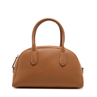 Genuine Leather Women's Bag Retro Portable Large Capacity Bag