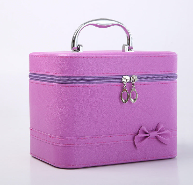 cute and fashionable womens box storage bag cosmetic case