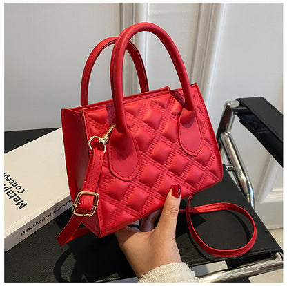 small square bag simple personality portable messenger bag
