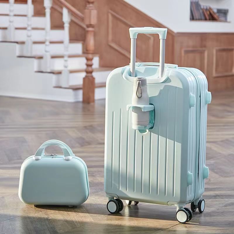 multifunctional cup holder trolley case