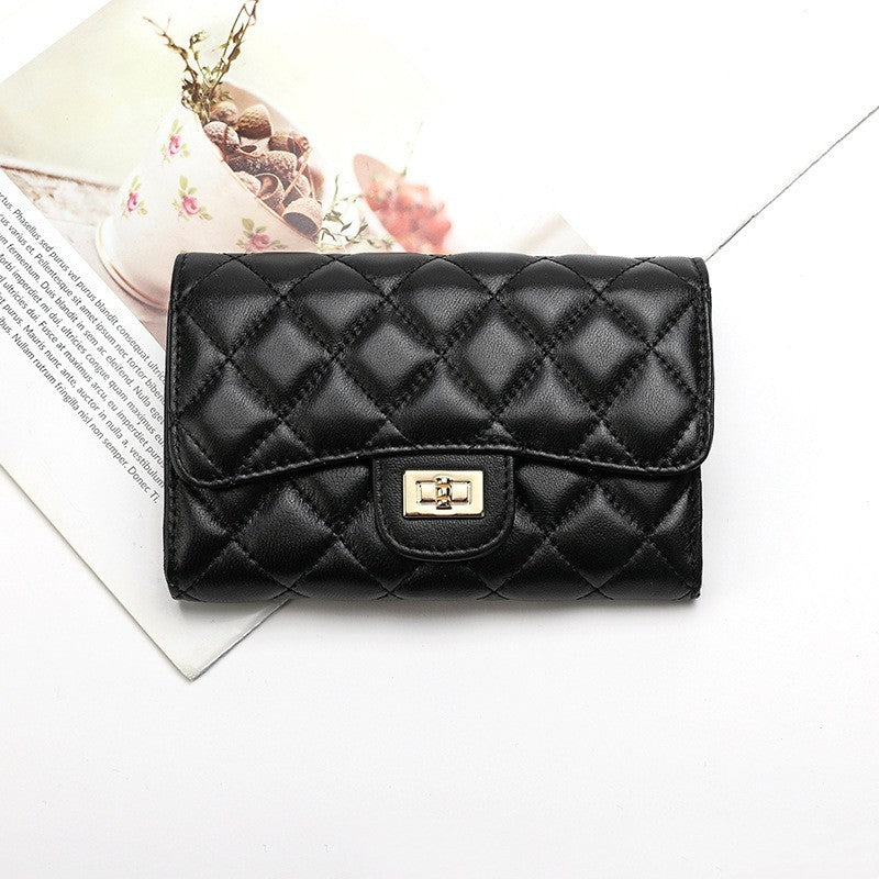 full sheepskin womens wallet fashion