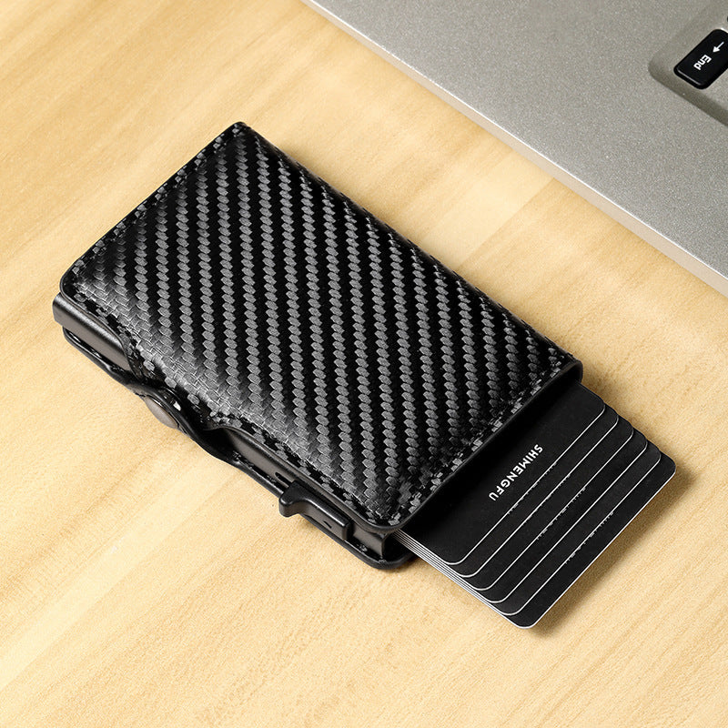 mens retro aluminum alloy card package
