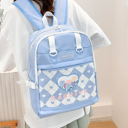 student fashion simple and lightweight backpack