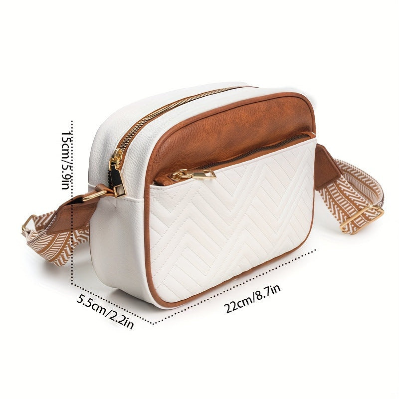 leisure and versatile synthetic leather womens waist bag