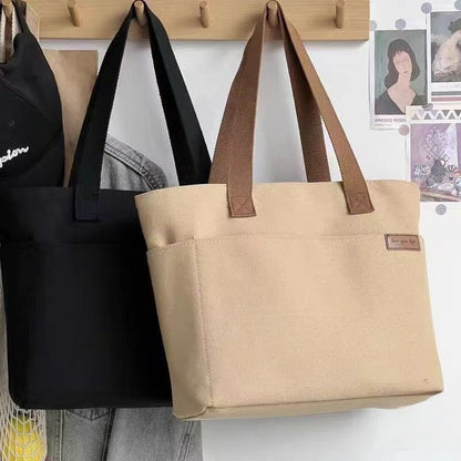 All-match Shoulder Bag Large Capacity Book Holding Student Class Commuting