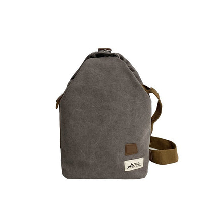 fashion canvas slanted chest bag travel leisure sports waist bag